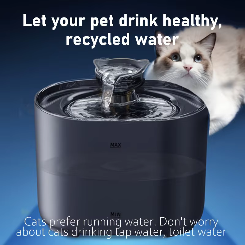 Pet Water Fountain - Fountains with Automatic Water Dispenser, Fresh and Filtered Drinking Water, and Whisper Qu — image 3