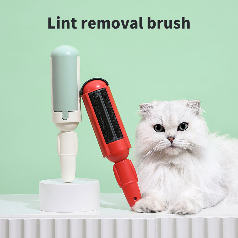 Pet Hair Remover Roller Sticky Hair Brush Coat Sofa Hair Cleaner To Remove Floating Hair Cat Scraper — image 1