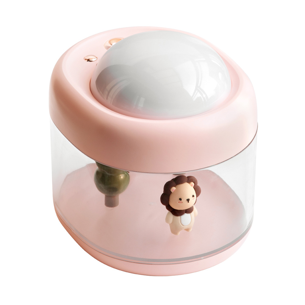 Projection Humidifier Rotary Projection Mini Cute Pet Household USB Small Desktop Humidifier Gift — image 8