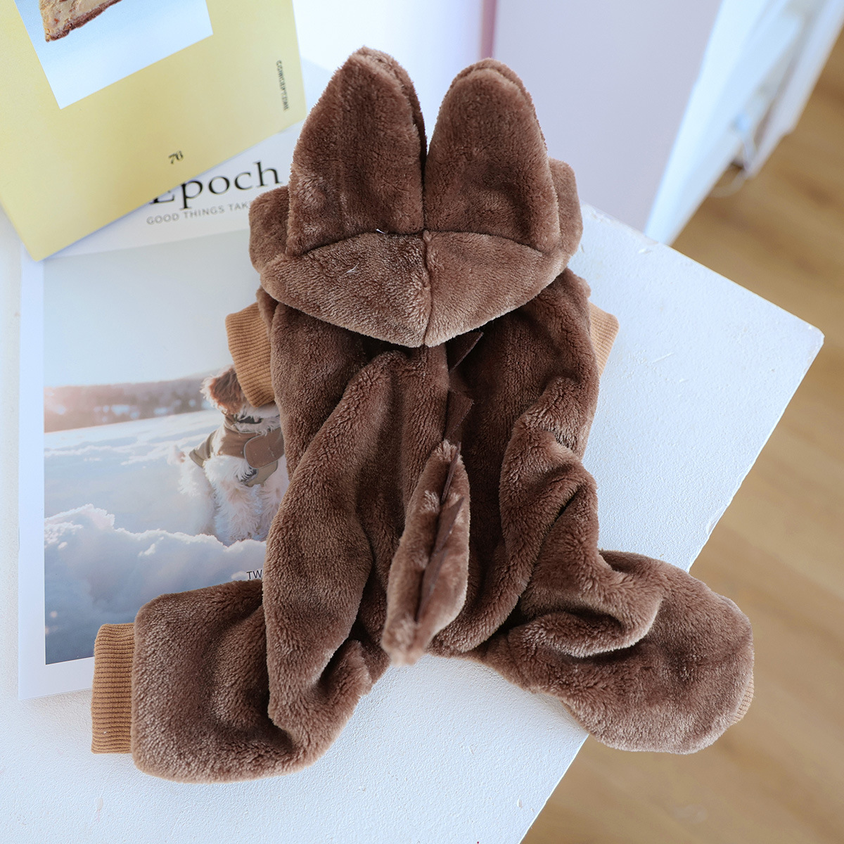 Pet Clothes Spring Autumn Small Dog Puppy Cosplay Cartoon Animal Little Bubu Dinosaur Transformation Costume — image 6