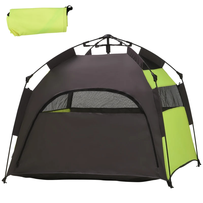 Tenda de Camping para Perros PawHut - Para Perros Grandes y Extra Grandes, Tenda Portátil con Bolsa de Transporte para Playa, Jardín, Hogar — imagen 6