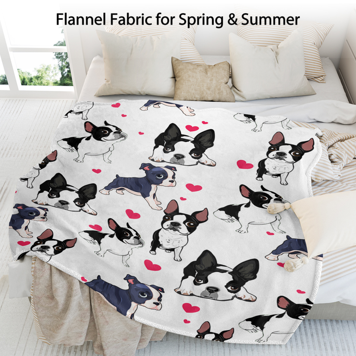 Manta de Forro Polar para Perro - Suave, Acogedora, Ligera y Cálida, Tipo Franela para Sillón, Cama, Sofá y Decoración de Sala - Perfecta para Acurrucarse en Días Fríos, 75x100cm, 130x150cm, 150x200cm — imagen 11