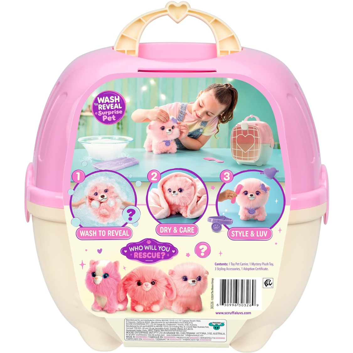 Surprise Pet, Mystery Plush Toy, Wash To Reveal Wash To Reveal 1 Of 3 Rescue Pets — image 5