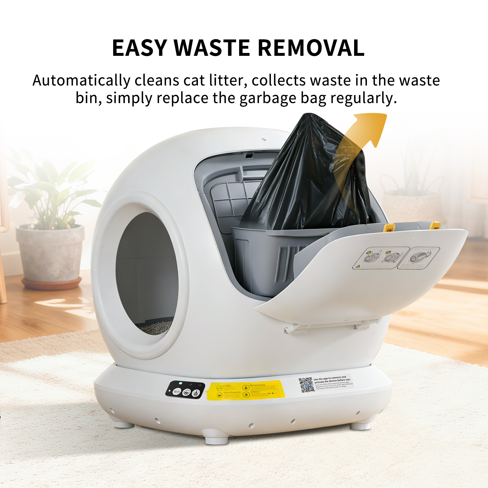 Solo Recogida en Tienda - Caja de Arena Automática para Gatos Completa — imagen 17