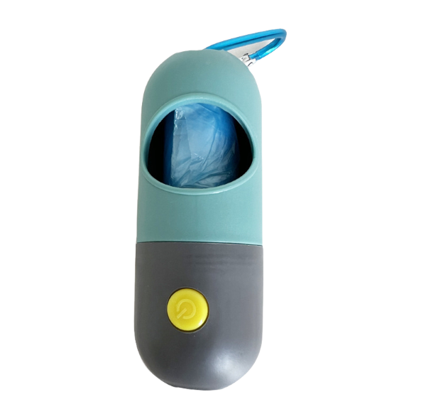Multi functional LED with light pet garbage bag cat and dog dispenser toilet bag pill cleaning product — image 6