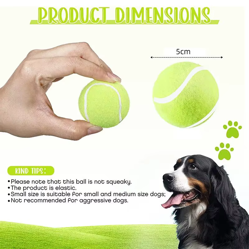 Tennis Balls for Dogs, 2-Inch Size, Compatible with Most Automatic Ball Launchers Idea for Small Dogs(12 Balls Only) — image 3