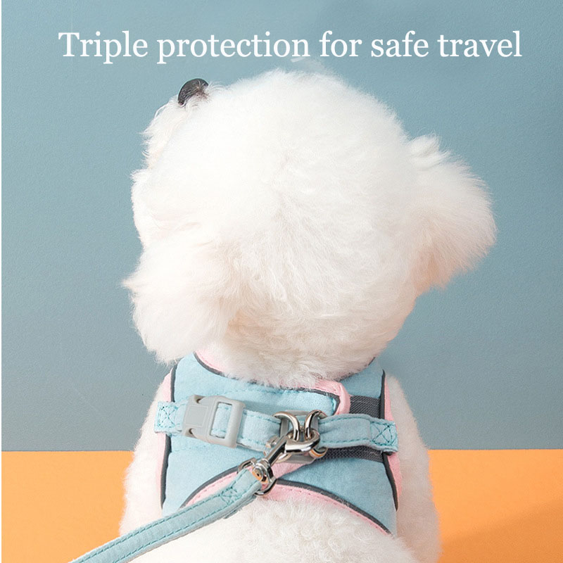 Pet leash vest style cat universal chest strap dog chain dog supplies for walking cats and dogs rope — image 3