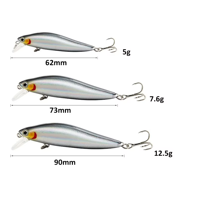 Fishing Lures Life Swimbait Fishing Bait Sinking Lure for Bass Trout Walleye Fishing Tackle Large Hard Bait with Treble Hook — image 6