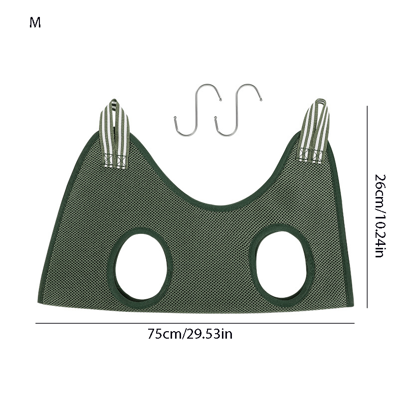 Pet Grooming Hammock Harness For Cats And Dogs, Cat Grooming Sling For Trimming Nail And Ear Care, Pet Hammock Restraint Bag — image 1