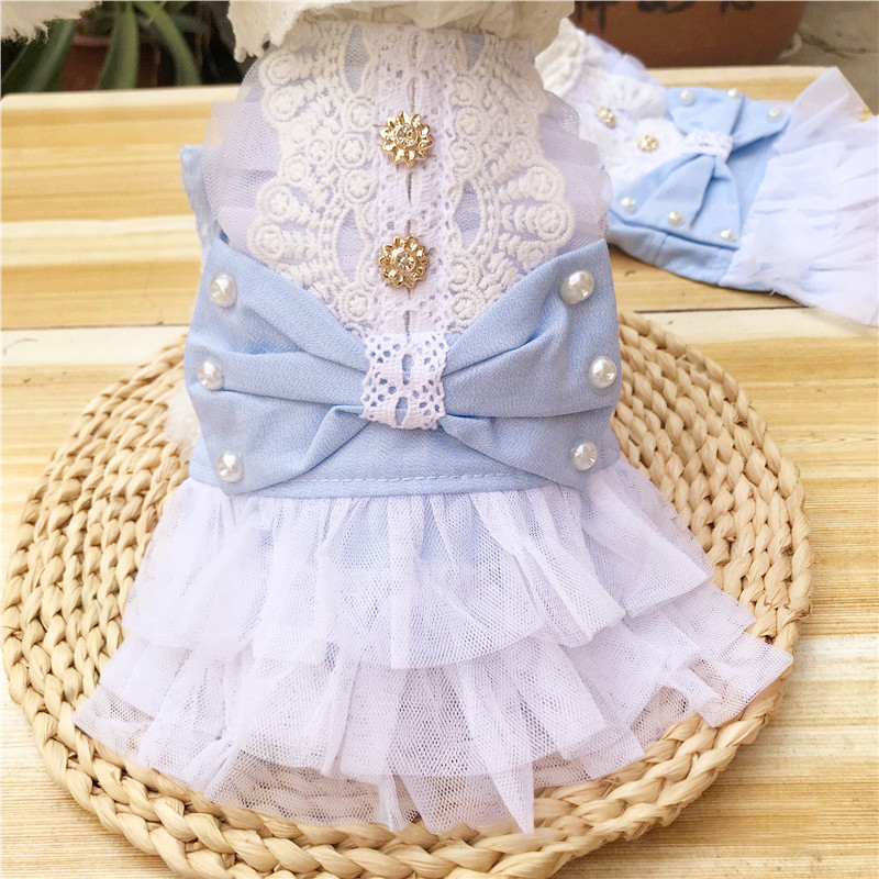 Pet Skirt Dog Cat Skirt Pet Princess Skirt Puppy Kitten Skirt Pet Spring And Summer Clothing — image 1