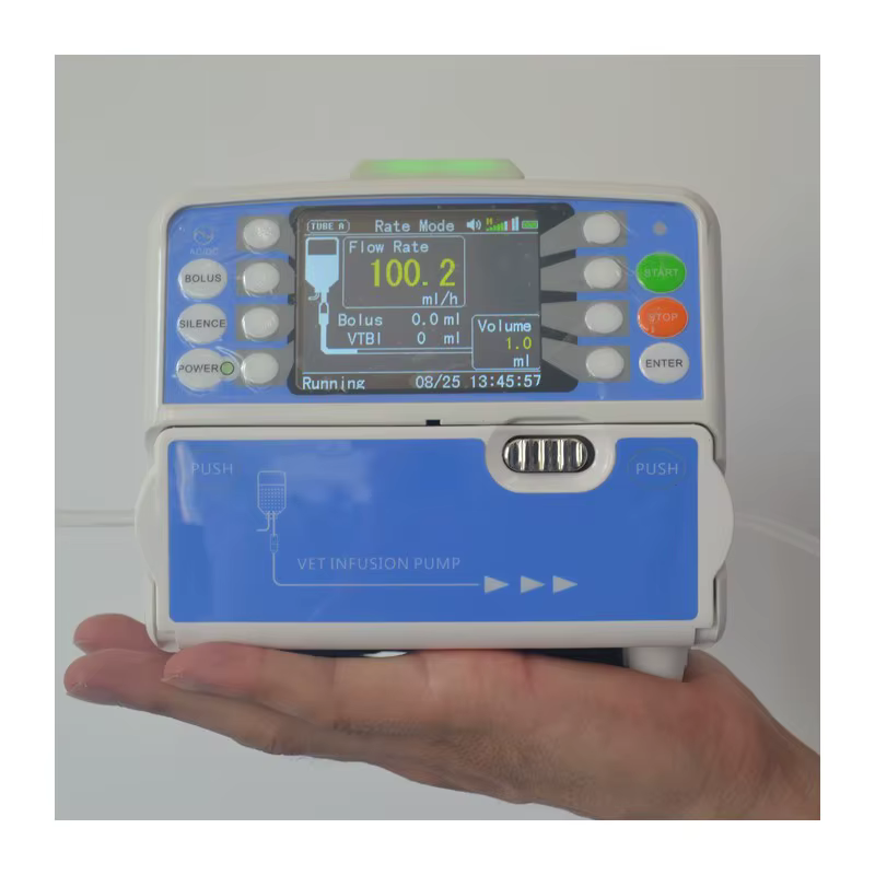 Suministro de Equipo Médico Veterinario Bomba de Infusión Eléctrica para IV, Bomba de Infusión Veterinaria más Vendida — imagen 2