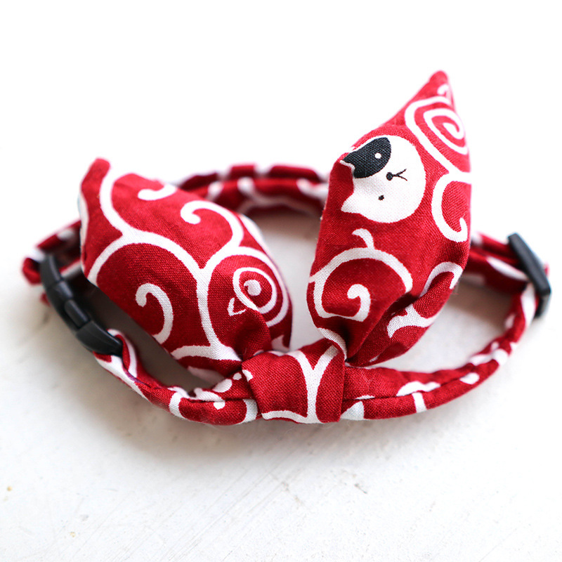 Pet Collar Bow Tie Can Be Adjusted To Make Cute Cat Puppy Bow Tie Silent Medium-Sized Dog Small Dog — image 5