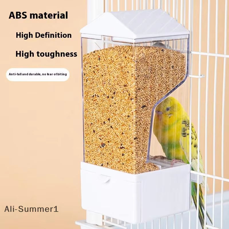 Alimentador Automático de Aves Grande Capacidad con Separación de Cachaza y Protección contra Gotas para Pollos y Perros — imagen 5