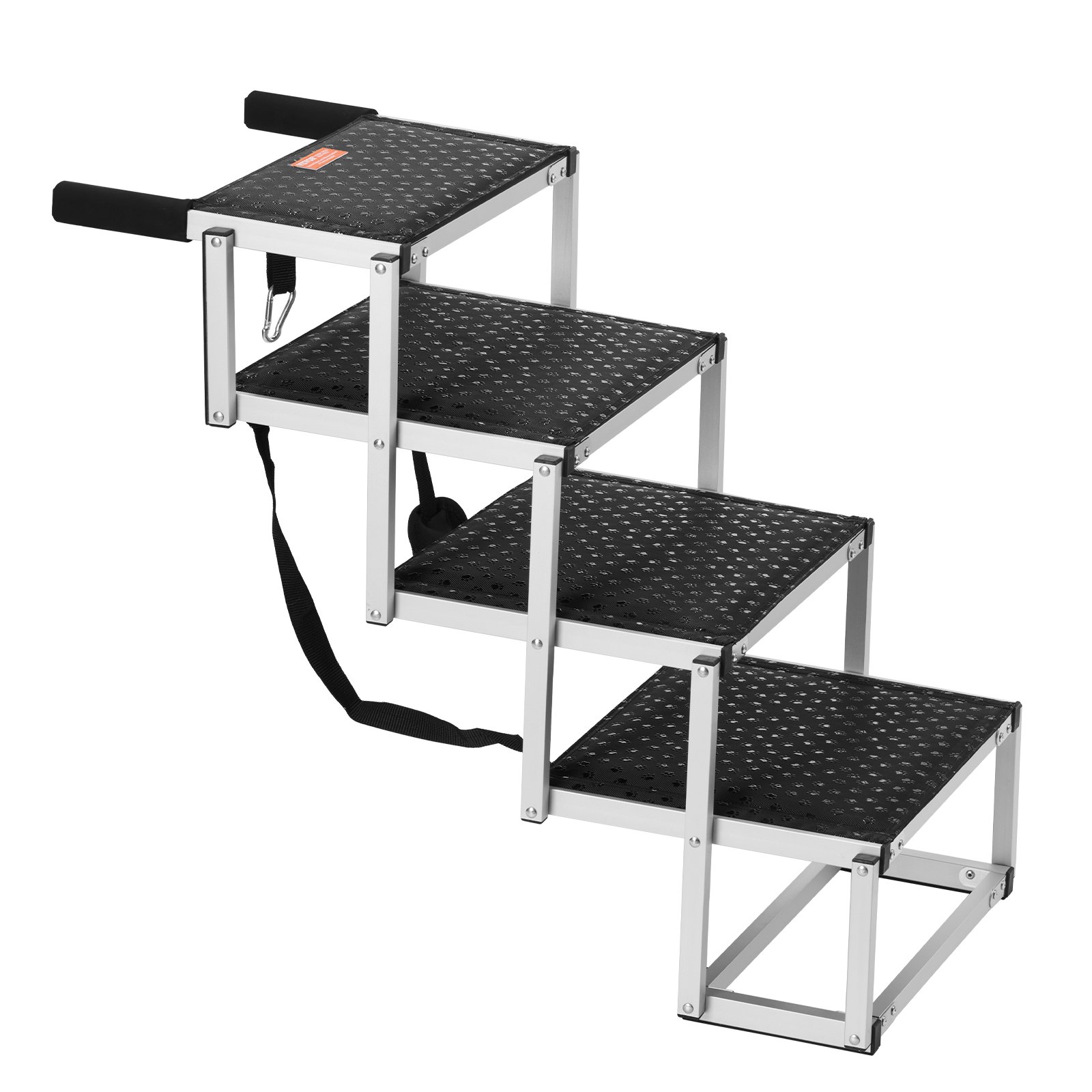 Escaleras para Perros de Auto 4 Pasos Plegables VEVOR - Materiales de Aluminio Capacidad hasta 68 kg — imagen 6