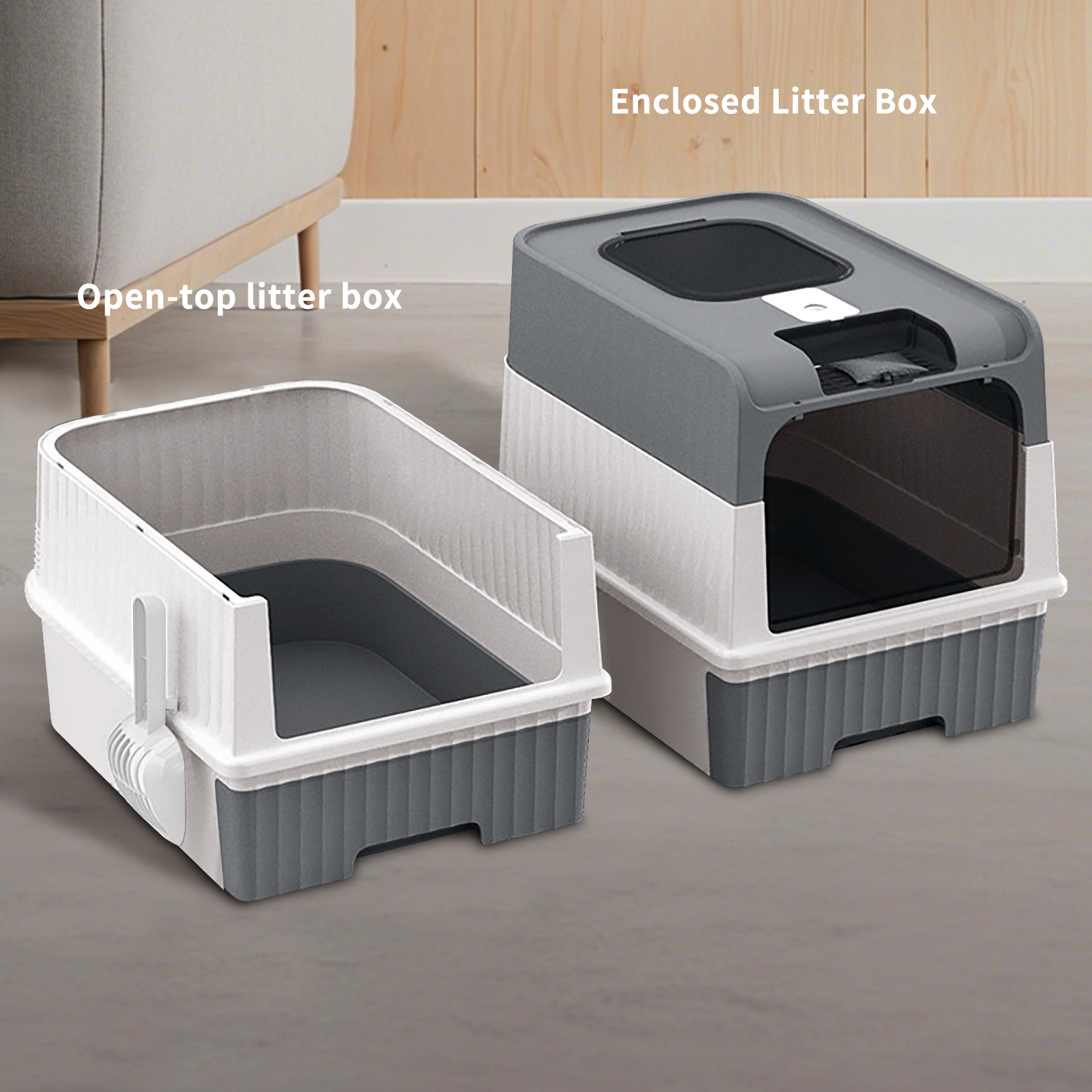 Solo Recogida en Tienda - Cubo Mágico para Gatos de Lecho de Arena — imagen 21