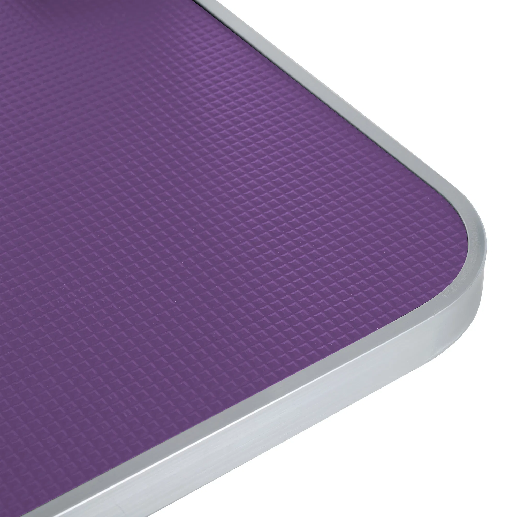36" Folding Dog Pet Grooming Table Stainless Steel Frame Rubber Mat on Board with Adjustable Arm and Clamps pet dog Cat Grooming Table (PURPLE COLOR) — image 9