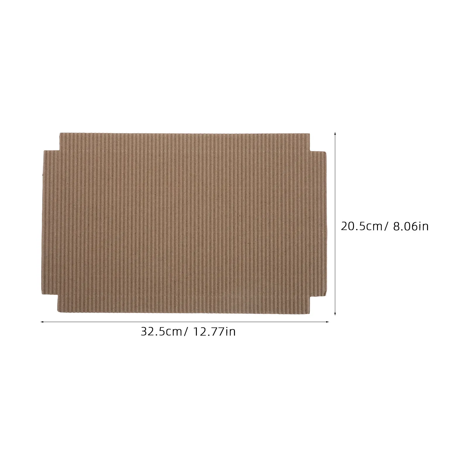100Pcs Reptile Terrarium Corrugated Cardboard Liner 12.8x8 Inch High Absorption Bedding for Bearded Dragon Snake Lizard Gecko — image 6