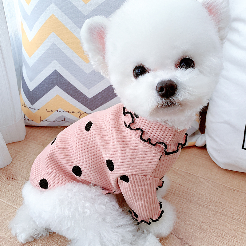 Camiseta de cuello en punto para perros — imagen 6