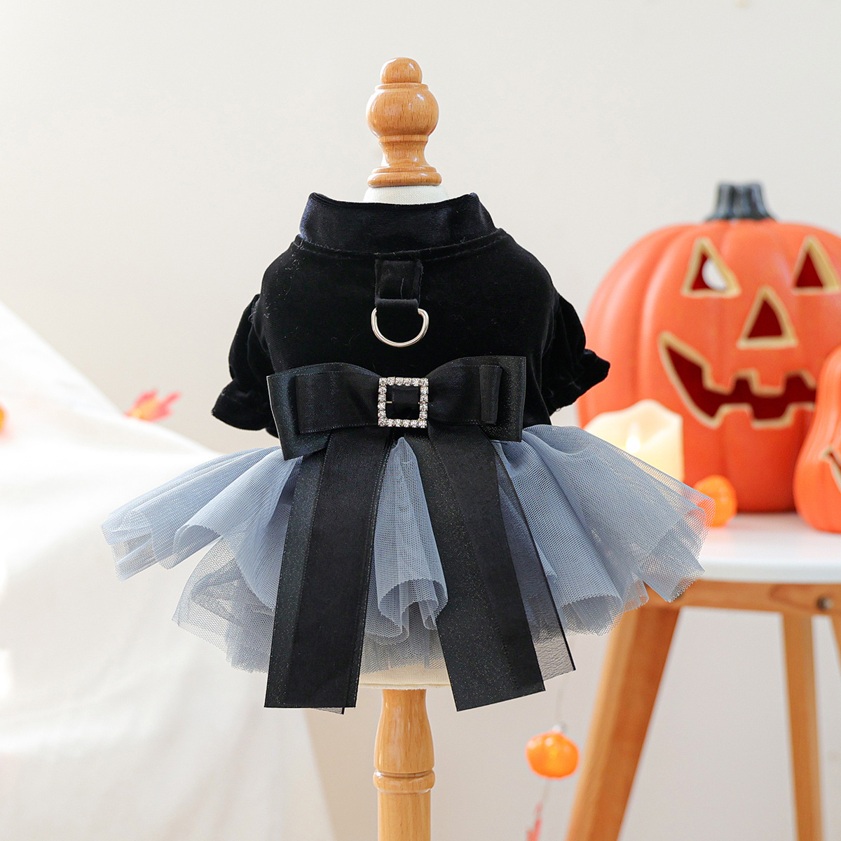 Pet Dog Cat Clothing Halloween Phantom Wedding Dress Princess Dress for Small Dogs — image 5
