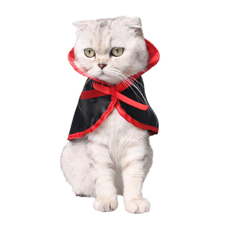 Halloween Pet Cloak Cat Dog Christmas Dressing Transfiguration Pet Superman Cloak — image 3