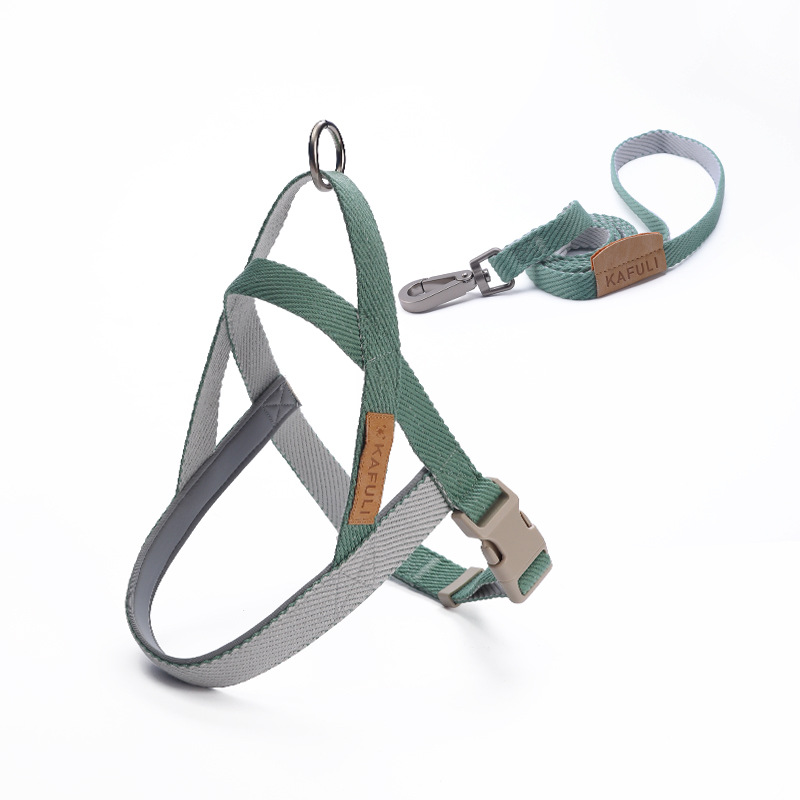 Dog Leash Pet Vest Chest Harness Medium And Large Dog French Dog Golden Retriever Dog Walking Rope — image 6