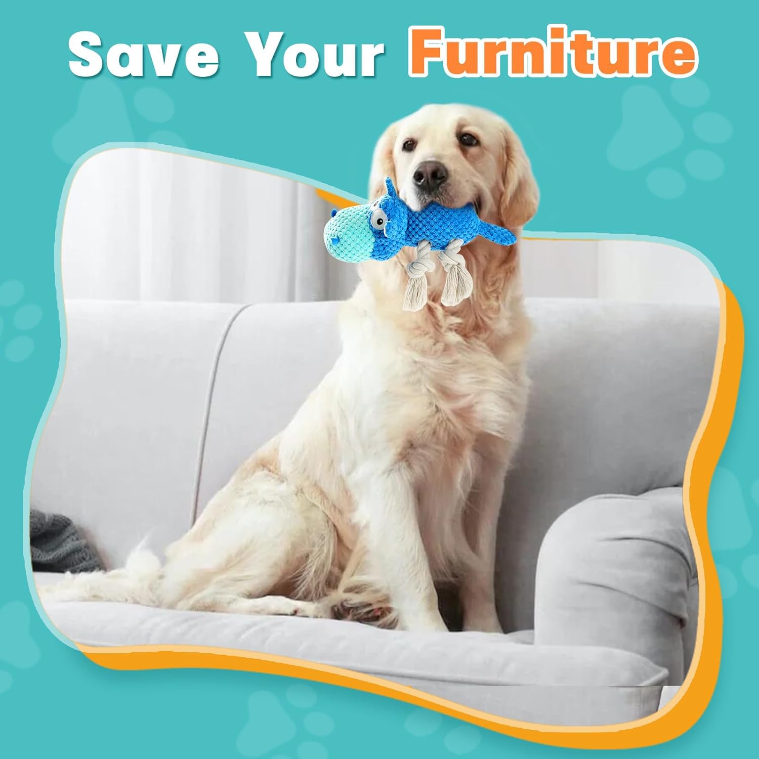 Dog Toys For Aggressive Chewers Dog Toys To Keep Them Busy Squeaky Dog Toys For Large Dogs — image 4