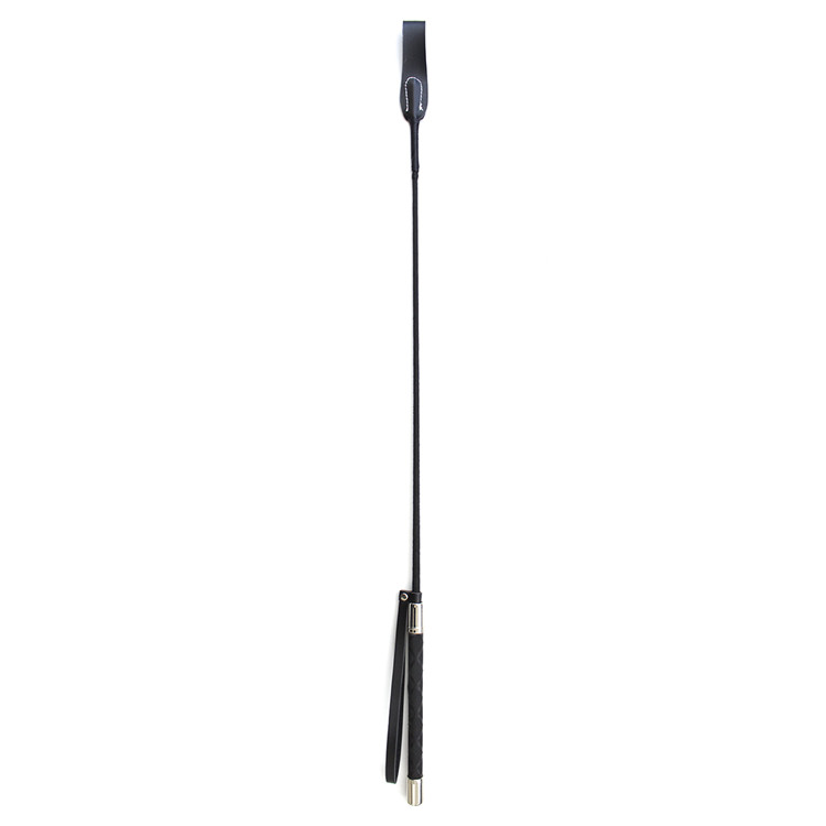 Horse Riding PU Leather Riding Whip Fun Supplies Straight Whip Pointer Slave — image 2