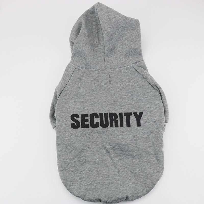 Security Cat Clothes Pet Cat Coats Jacket Hoodies For Cats Outfit Warm Pet Clothing Rabbit Animals Pet Costume — image 4