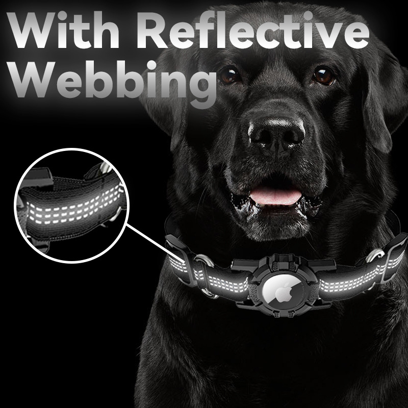 For Apple Air Tag Protective Collar Positioning Tracker Portable Anti-Lost Dog Collar Protective Cover — image 2