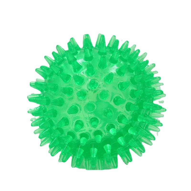 Dog voice toy prick ball small dog pet TPR grinding toy ball — image 1