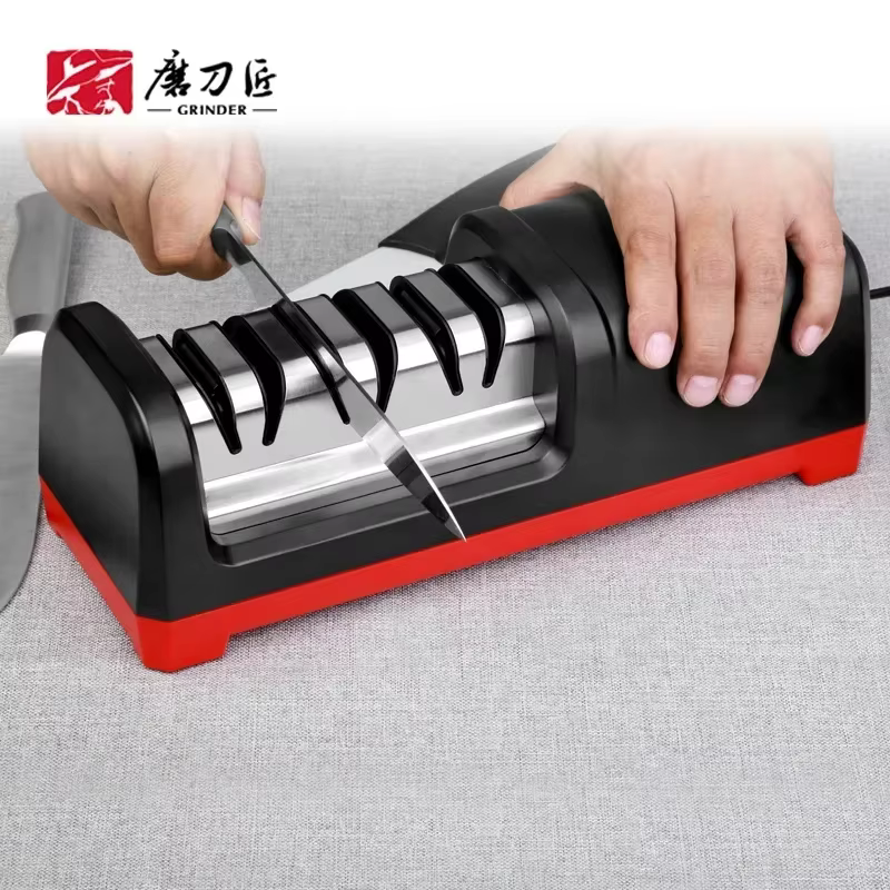 TAIDEA Electric Diamond Knife Sharpener New Upgrade Sharpening System Have Polishing Grit 360/600/1000# Professional Sharpeners — image 3