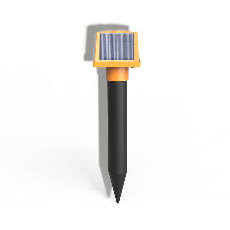 Repelente de Ratas de Alta Potencia Fuente LED Luz Ultrasonido Variable Repelente de Serpientes Solar — imagen 3