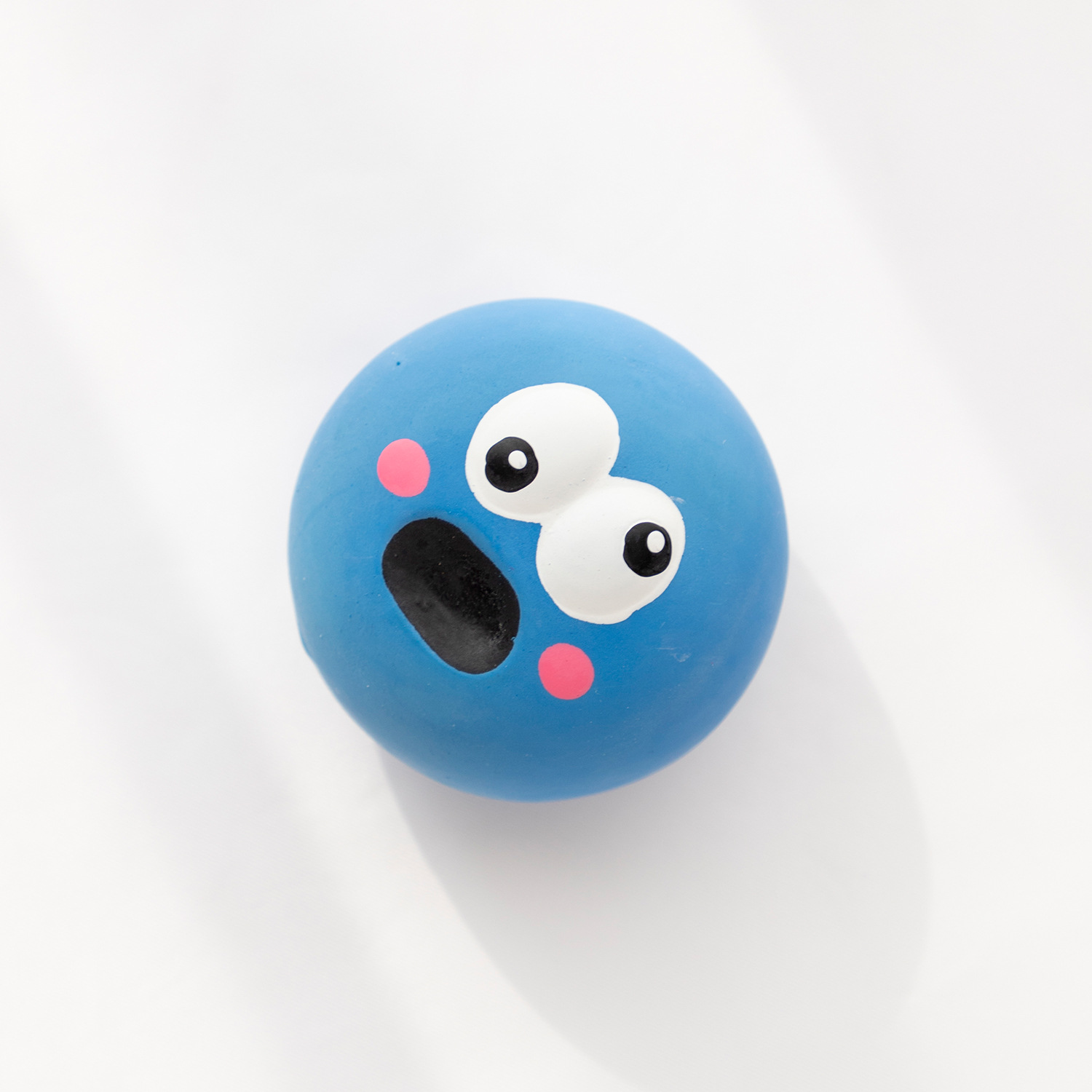 New Cute Cartoon Big Eyeball Dog Vocal Gnawing Toys Environmentally Friendly Vinyl Interactive Pet Toys — image 5