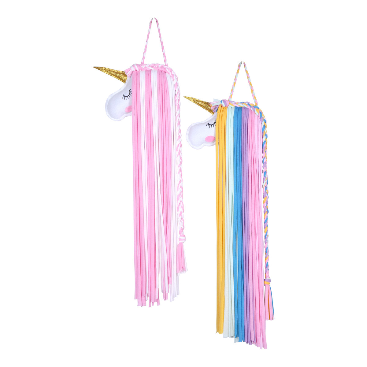 Unicorn Dream Catcher Cloth Strip Cartoon Pendant Children's Room Wall Decoration Hanging — image 5