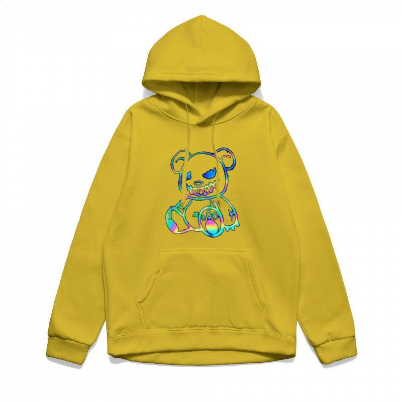 Bear Hoodie Street Trendy Brand Hooded Sweatshirt Casual Loose Fit — image 17