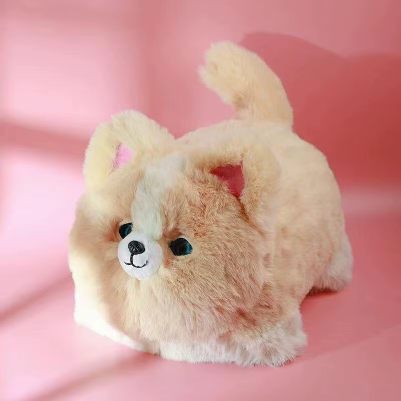 Cute Plush Toys Simulation Cat Dog Interactive Kids Huggy Pets Speak Electronic Accompanied Toy Children Gifts Birthday Awards — image 6