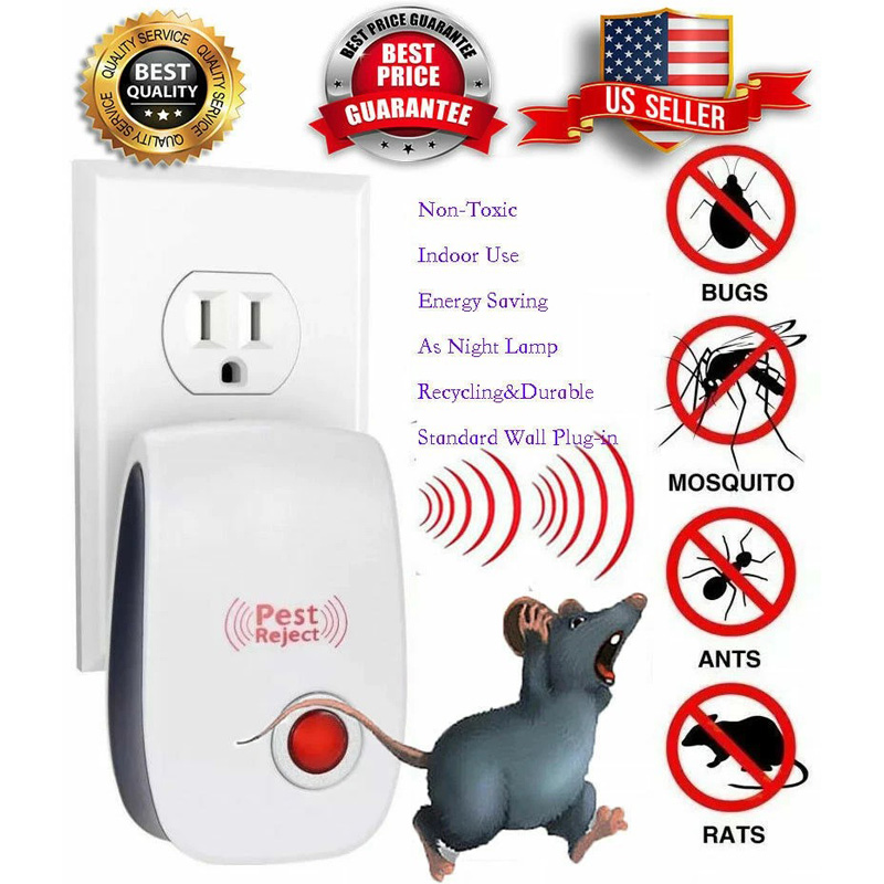 6 Piezas de Repelente Ultrasónico de Plagas, Enchufable para Control de Plagas de Interior: Mosquitos, Insectos, Cucarachas, Ratas, Bichos y Arañas — imagen 9