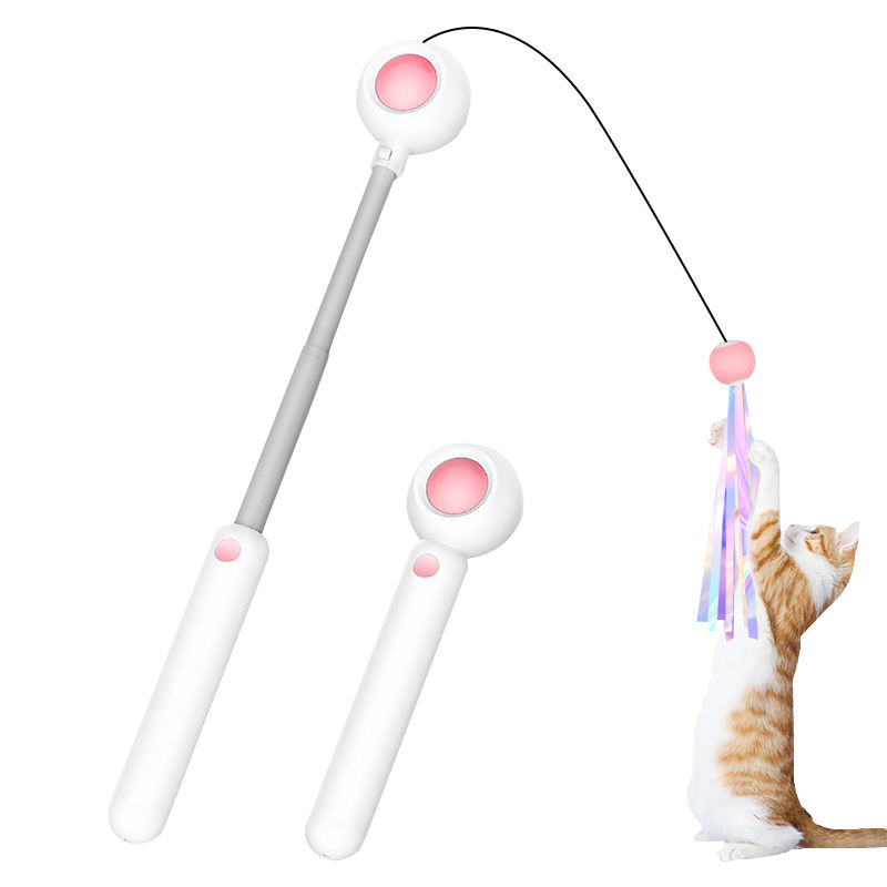 Gravitational Pet Laser Cat Cudgel Cat Feather Replacement Can Add Cat Mint Pet Supplies Kitten Toys — image 1