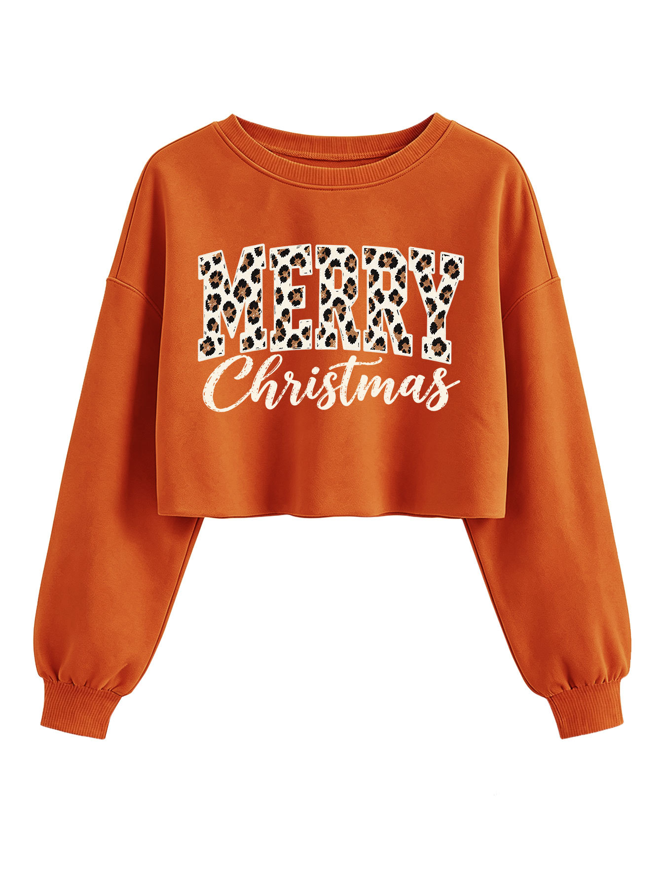 Leopard font long sleeved sweatshirt — image 7