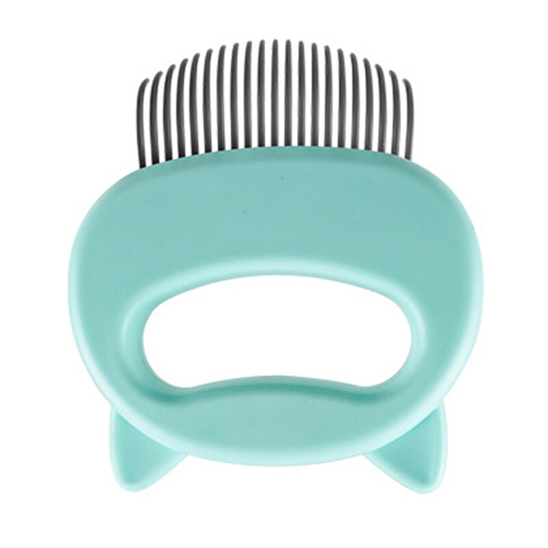 Elastic Soft Needle Comb Pet Hair Removal Massaging Shell Comb Cat Massage Brush Kitten Grooming Shedding Tools Bathing Supplies — image 8