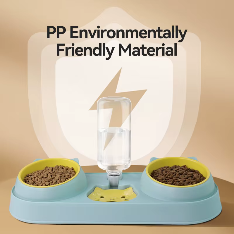 Bolsas de Alimento ROJECO 3 en 1 con Dispositivo de Agua Automático, Relleno de Agua y Comida para Gatos, Separación Húmedo/Seco — imagen 2