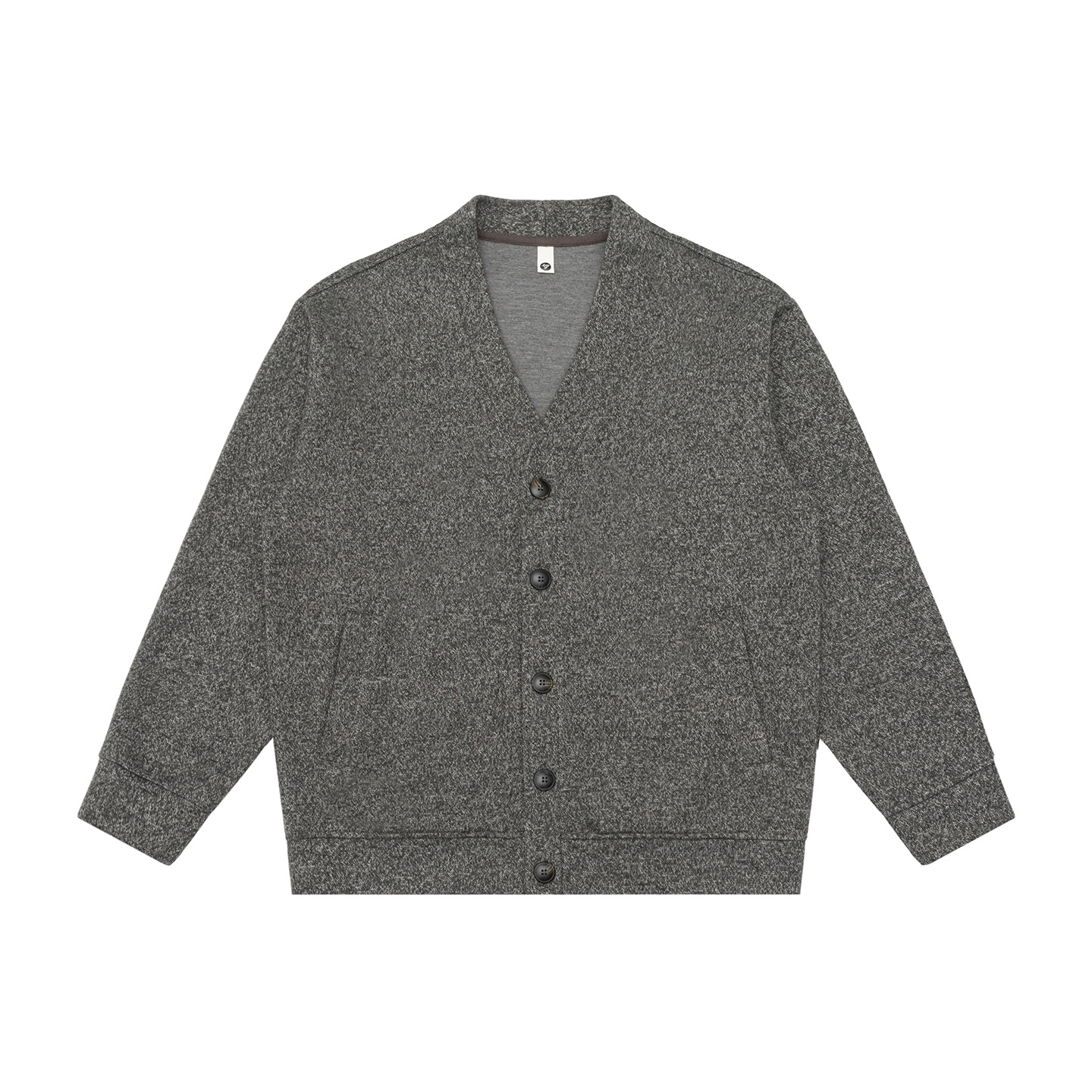 Men's Retro Heavyweight Sheep Wool Open Front V-Neck Casual Jacket — image 6