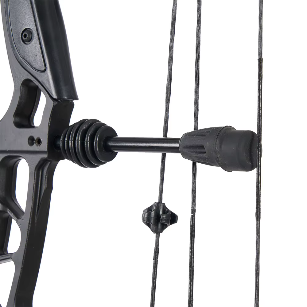 Arco Compuesto 30-60lbs de 37 Pulgadas Ajustable para Caza, con Mira y Estabilizador de Cepillo para Tiro con Arco al Aire Libre — imagen 2
