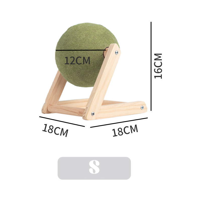 Catnip Balls Catnip Toys For Cats Cat Nip For Cats Safe Healthy Cat Nip Toys Giant Catnip Ball With Holder Cat Toys For Indoor Cats — image 1