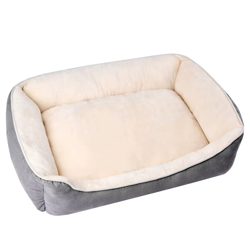 Pet bed Waterproof XL Pet Bed with Sides, Non-Slip and Egg-Crate Foam Big Dog Couch Bed Rectangle Fluffy Plush Pet Be — image 2