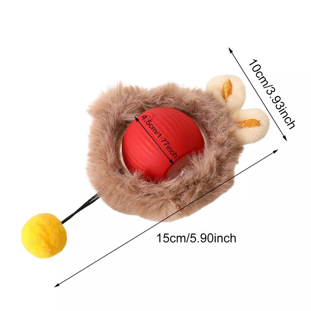 Pelota Interactiva Rodante para Gatos — imagen 9