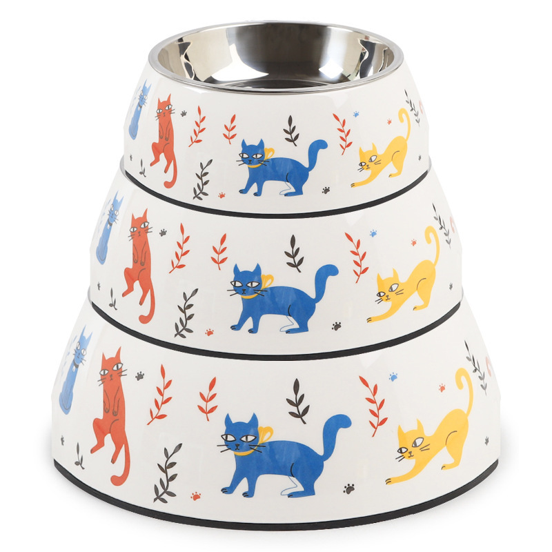 Tazón de Comida para Perros Melanie Tazón de Agua para Mascotas Tazón de Acero Inoxidable Tazón Único para Perros y Gatos Suministros para Mascotas — imagen 5