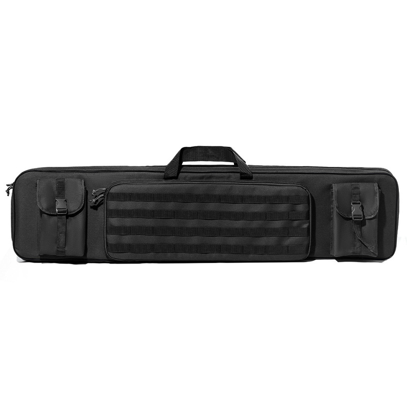 & 90cm Tactical Rifle Bag, Durable Gun Case for Hunting & Shooting – Rifle/Shotgun Backpack with Pistol Holster — image 3