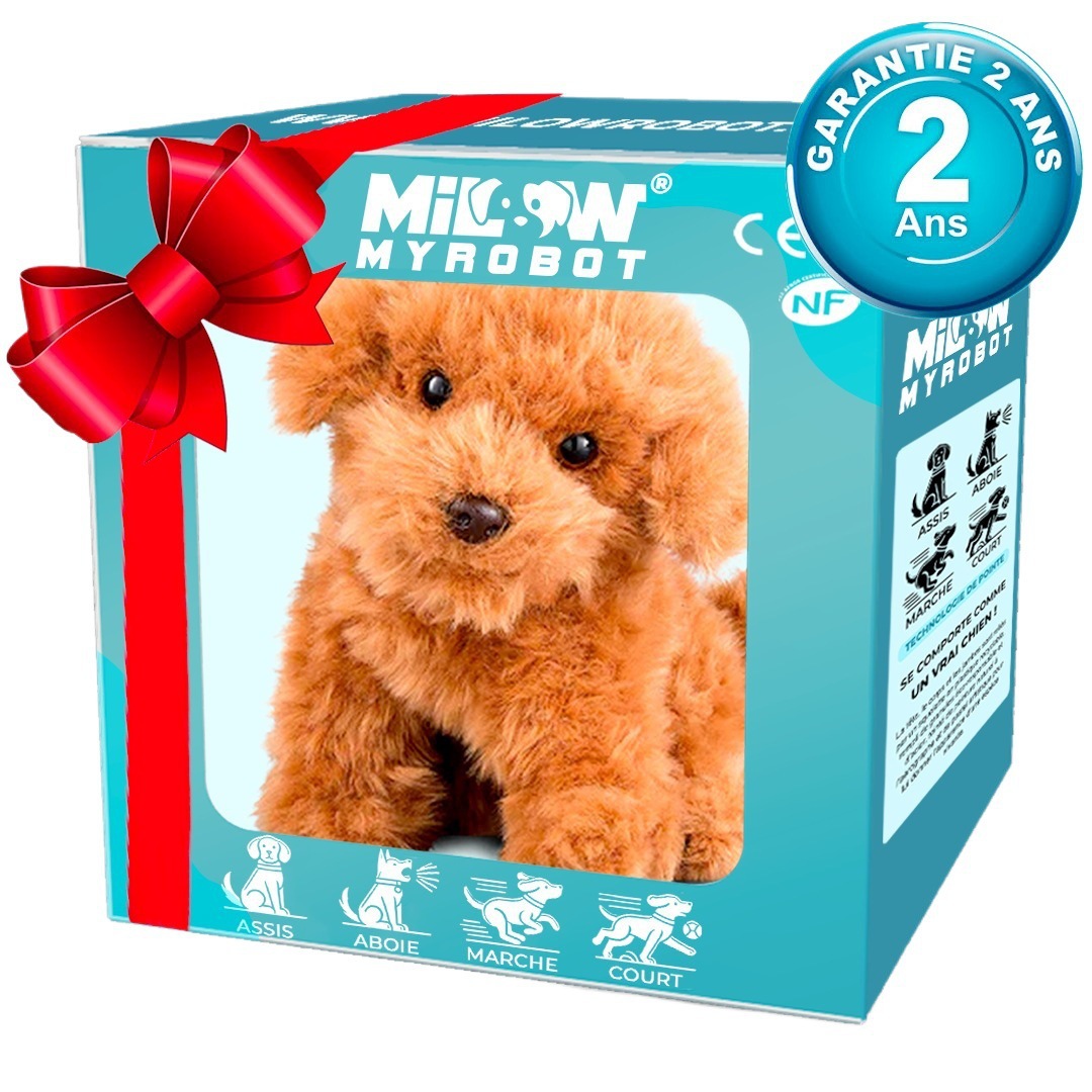 Perro Robot Plush de Tamaño Reducido — imagen 1