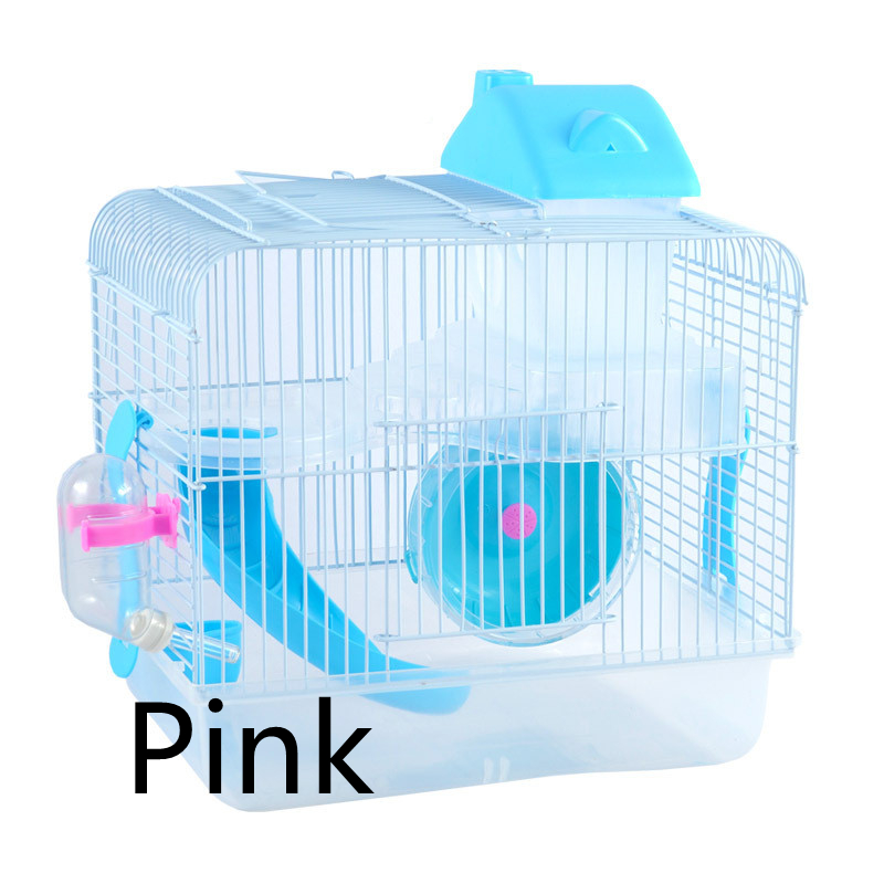 Hamster Cages, Hamsters, Crystal Castles, Double-Layer Villa Supplies, Toys, Five Colors Optional — image 6